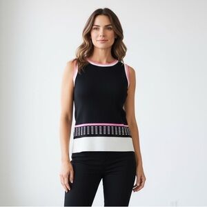 ZIANI COUTURE ladies sleeveless top excellent condition size small